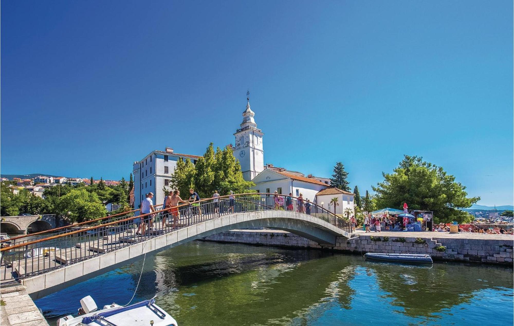 Cozy Apartment In Crikvenica With House Sea View Esterno foto