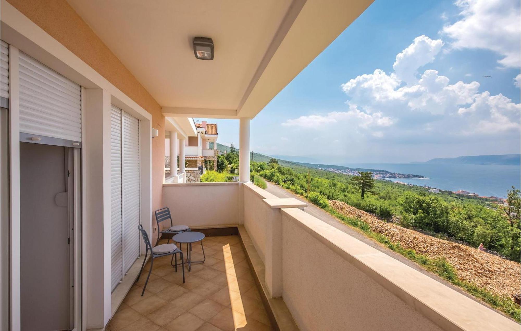 Cozy Apartment In Crikvenica With House Sea View Esterno foto